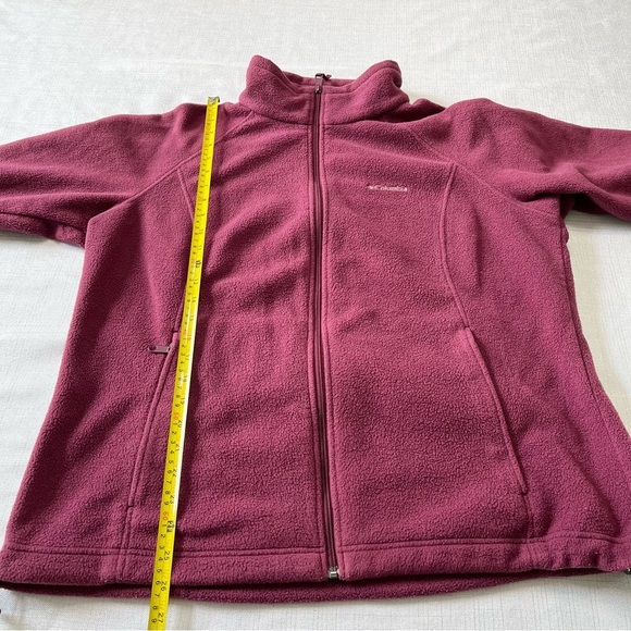 Columbia Women's Benton Springs Full Zip Fleece Jacket  Plus Size 1X - Picture 4 of 9